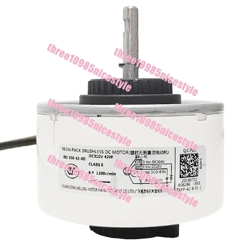 Suitable for Oaks variable frequency air conditioning DC motor DC310V RD - 310-42-8 D indoor motor fan