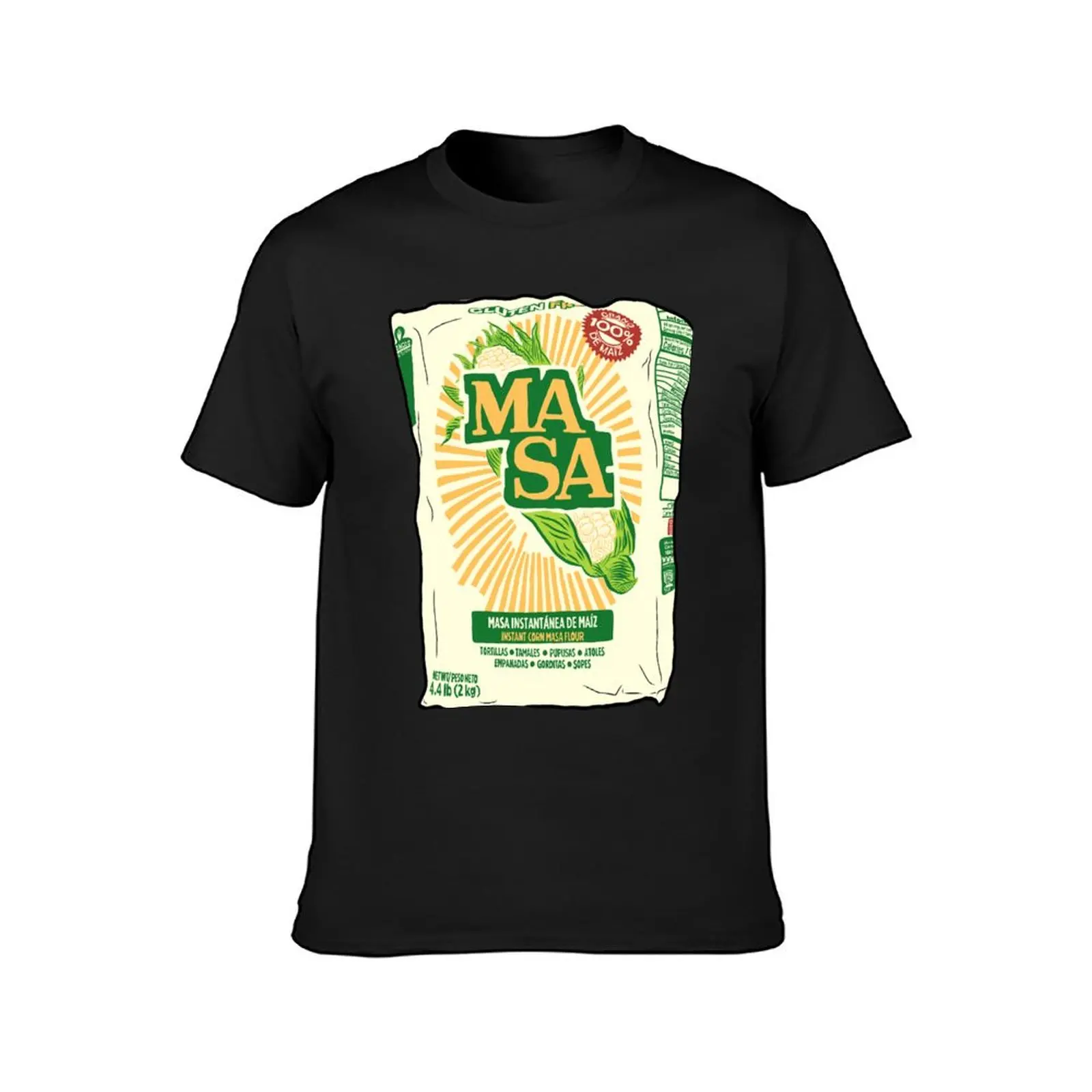 Masa Harina Tortilla Bag T-Shirt summer clothes boys whites customs design your own T-shirt men