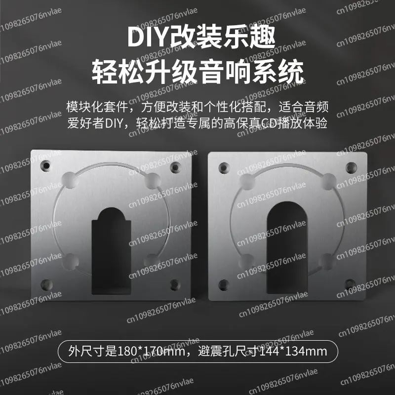 CDPRO2 Kit Meja Putar Rak Motor Baki Kepala Botak Komponen Gerakan CD Aksesori Meja Putar Tempat Cakram Kolom Pegas