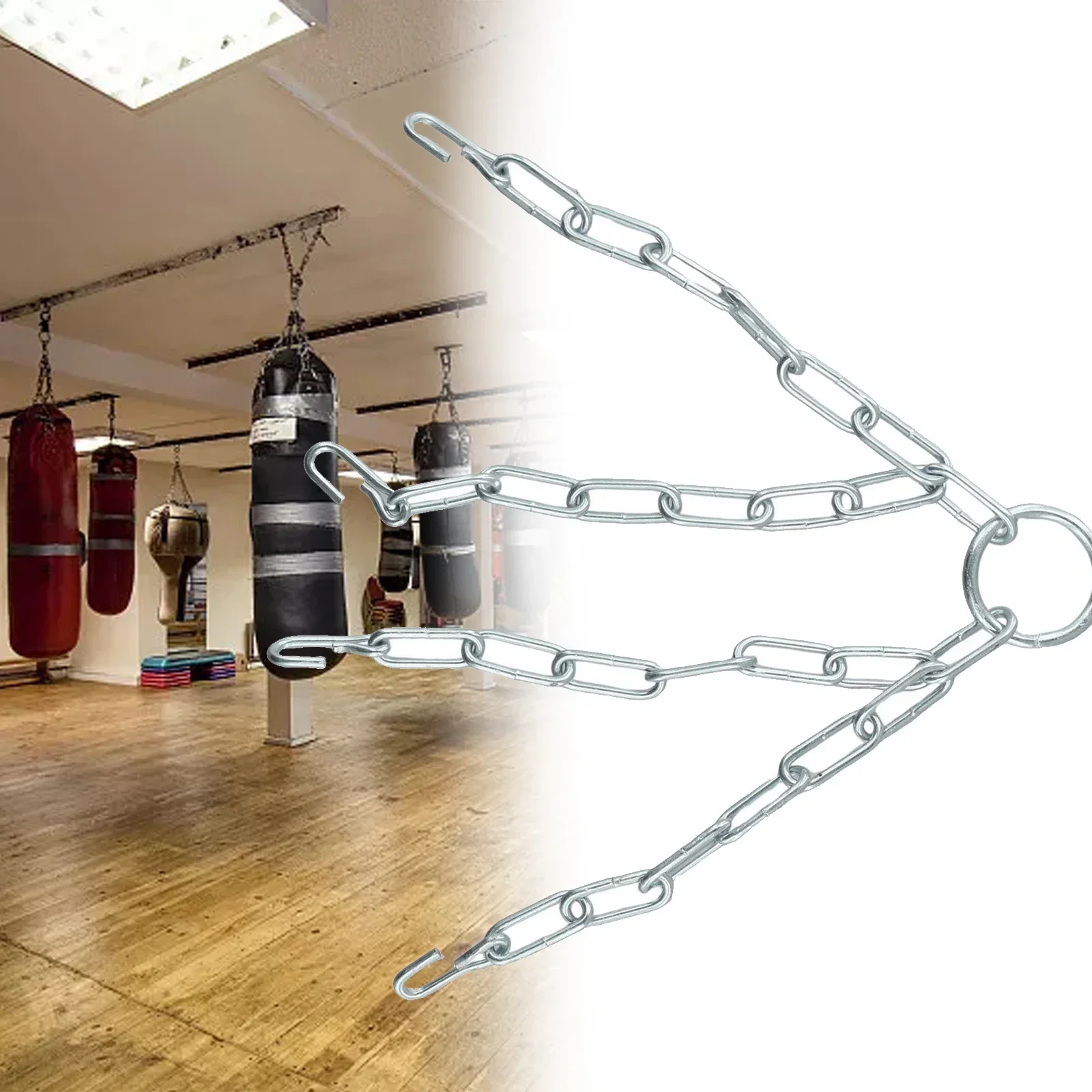 

Heavy Duty MMA Boxing Heavy Bag Chain Punching Bag Hanger Chain Replace Boxing Sandbags And Iron Chains Metal Chain Sandbag Part