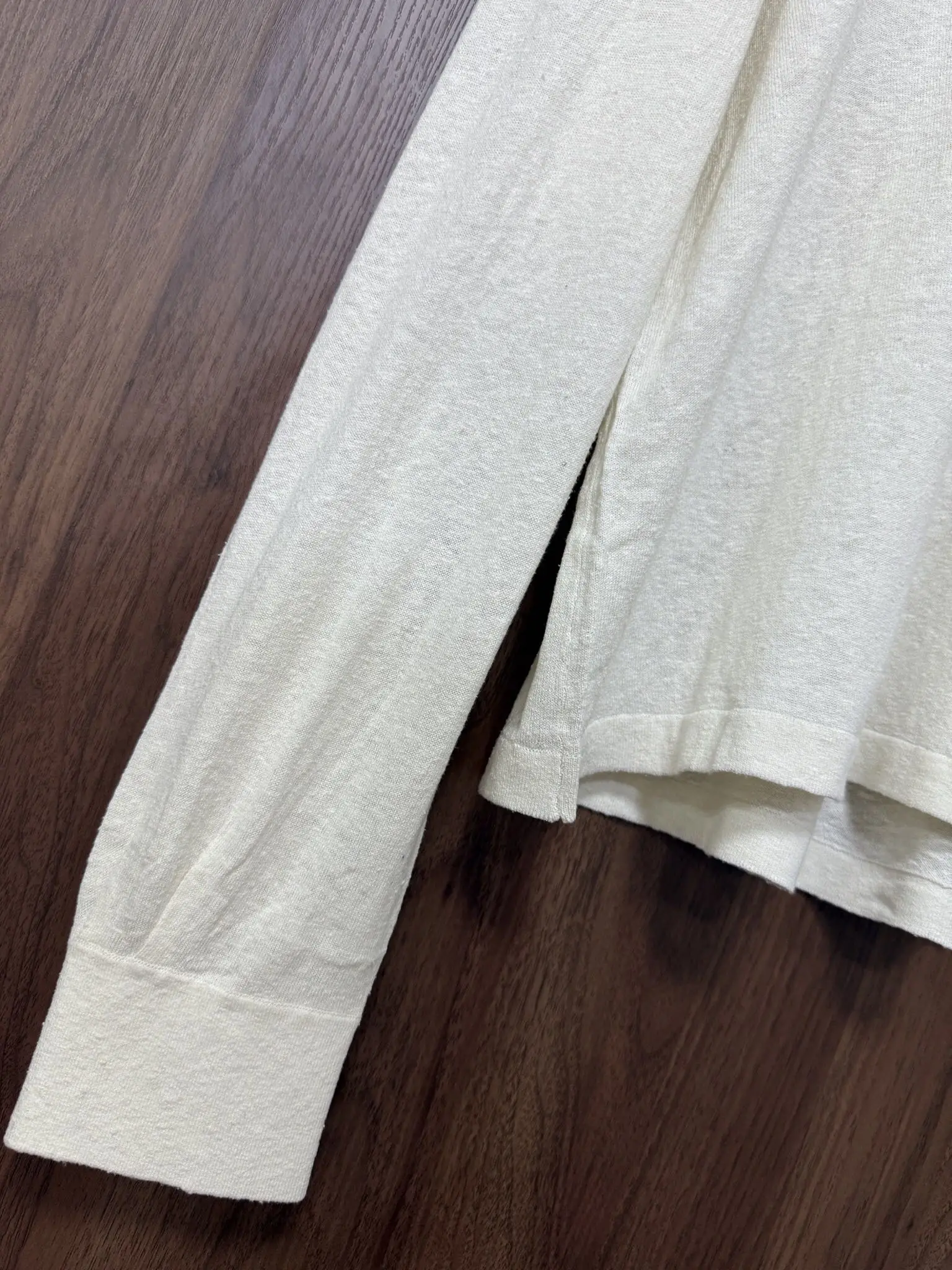 FWRD Simple Style Off White Lapel Long Sleeved Top Mens Fashionable Casual Off White Lapel Long Sleeved Top #FWRD122
