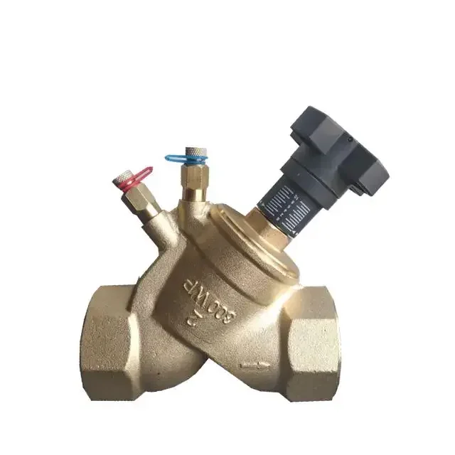 Water Oil Usage  PN 25 BS7350 BRONZE BALANCING VALVE 1/2