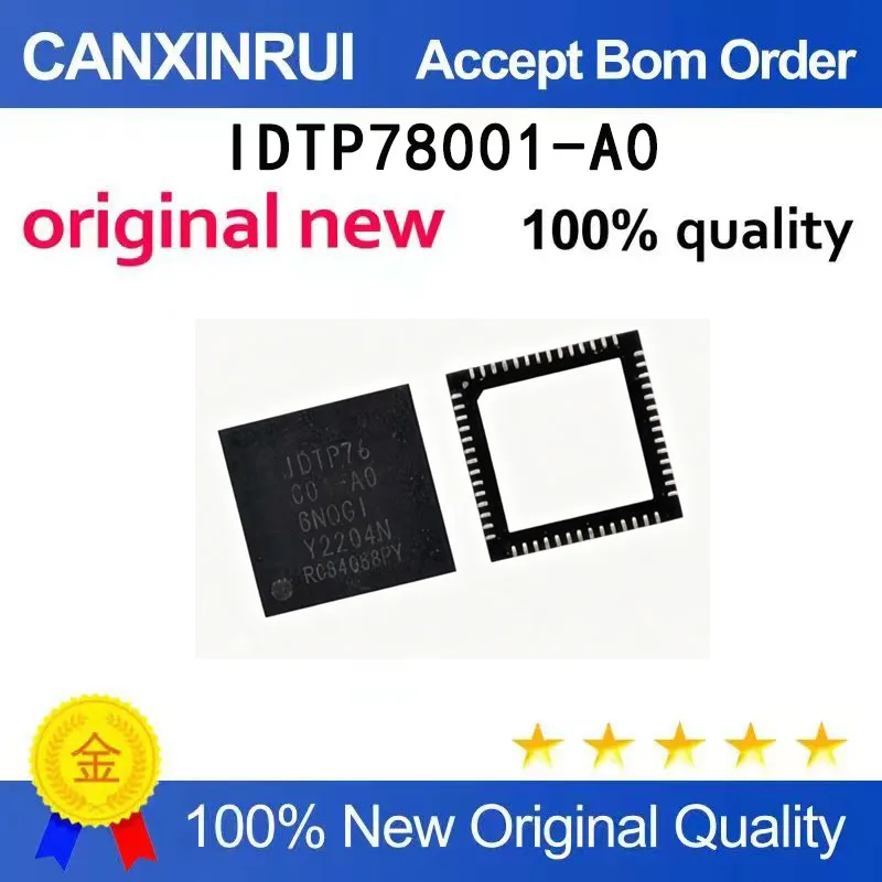 

（5-100 pieces）Brand new IDTP78001-A0 IDTP78001 IDTP78 QFN56 spot chip IC