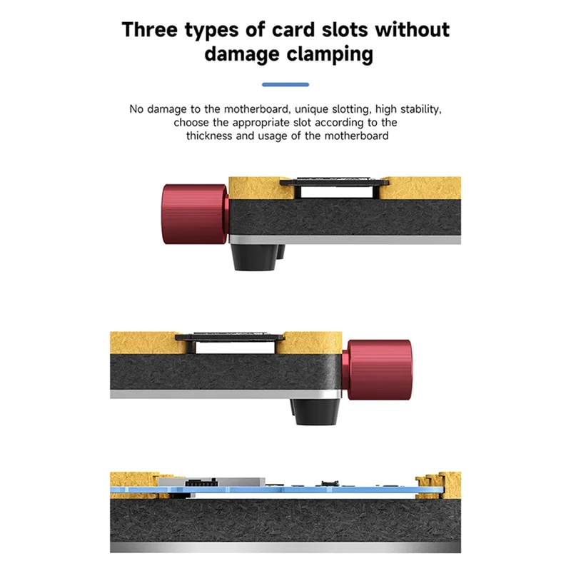

J1UL1N Universal S3 Multifunctional Mobile Phone PCB Holder Heating Clamping Fixture For Phone Motherboard Desoldering Repair