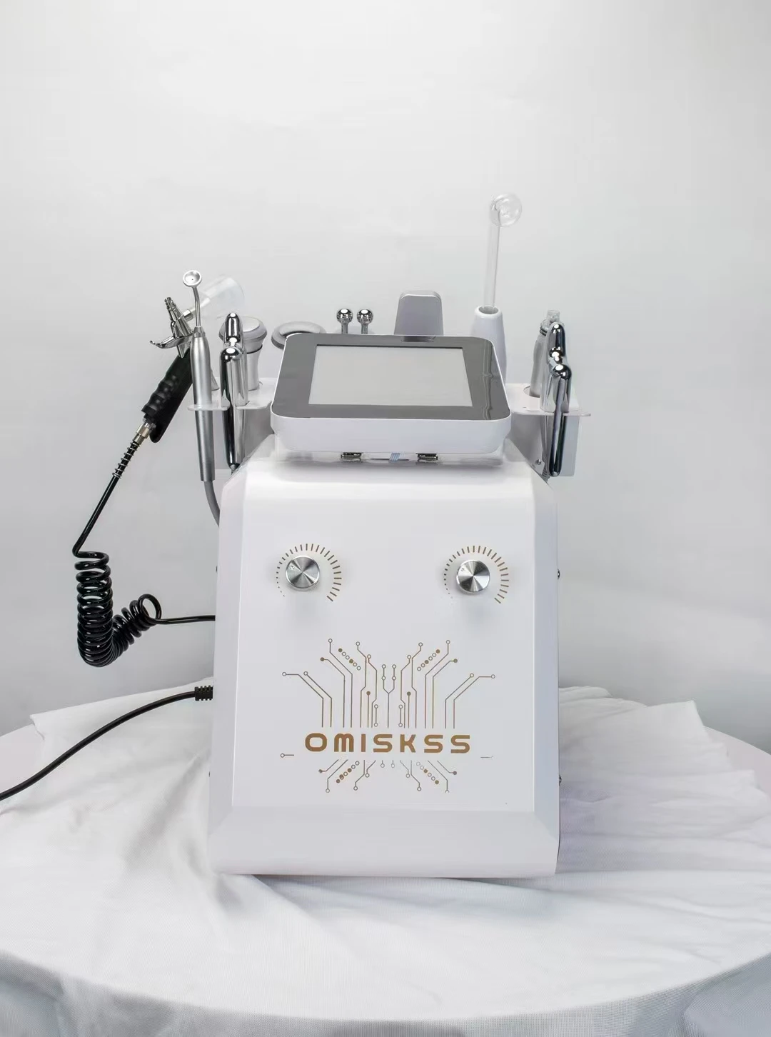 Máquina Hydra Facial 9 en 1, hidrodermoabrasión, exfoliación de agua, estiramiento, blanqueamiento de la piel, limpieza profunda, dispositivo de burbujas de oxígeno H2O2