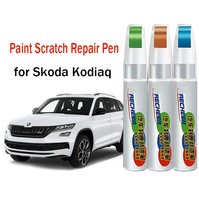 Autolack Stift Kratzer Reparatur Touch-Up Farbe Stift für Skoda Kodiaq Farbe Kratzer Entferner Autolack Pflege Zubehör