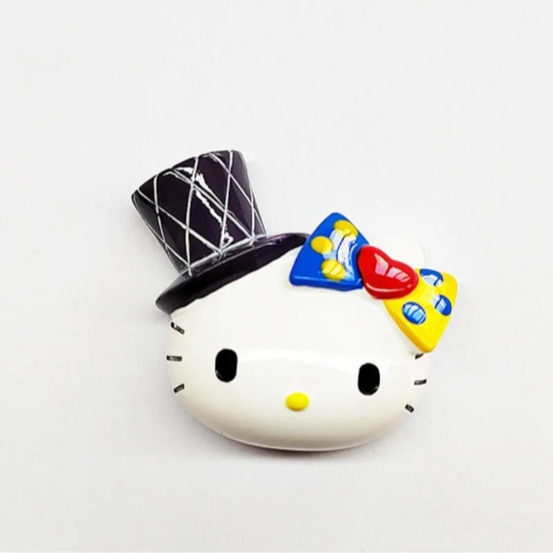 Kawaii Hello Kitty Decorazione Simpatico cartone animato Magnete da frigorifero Accessori da tavolo fai da te Forniture per donne Regalo per studenti Commercio all'ingrosso