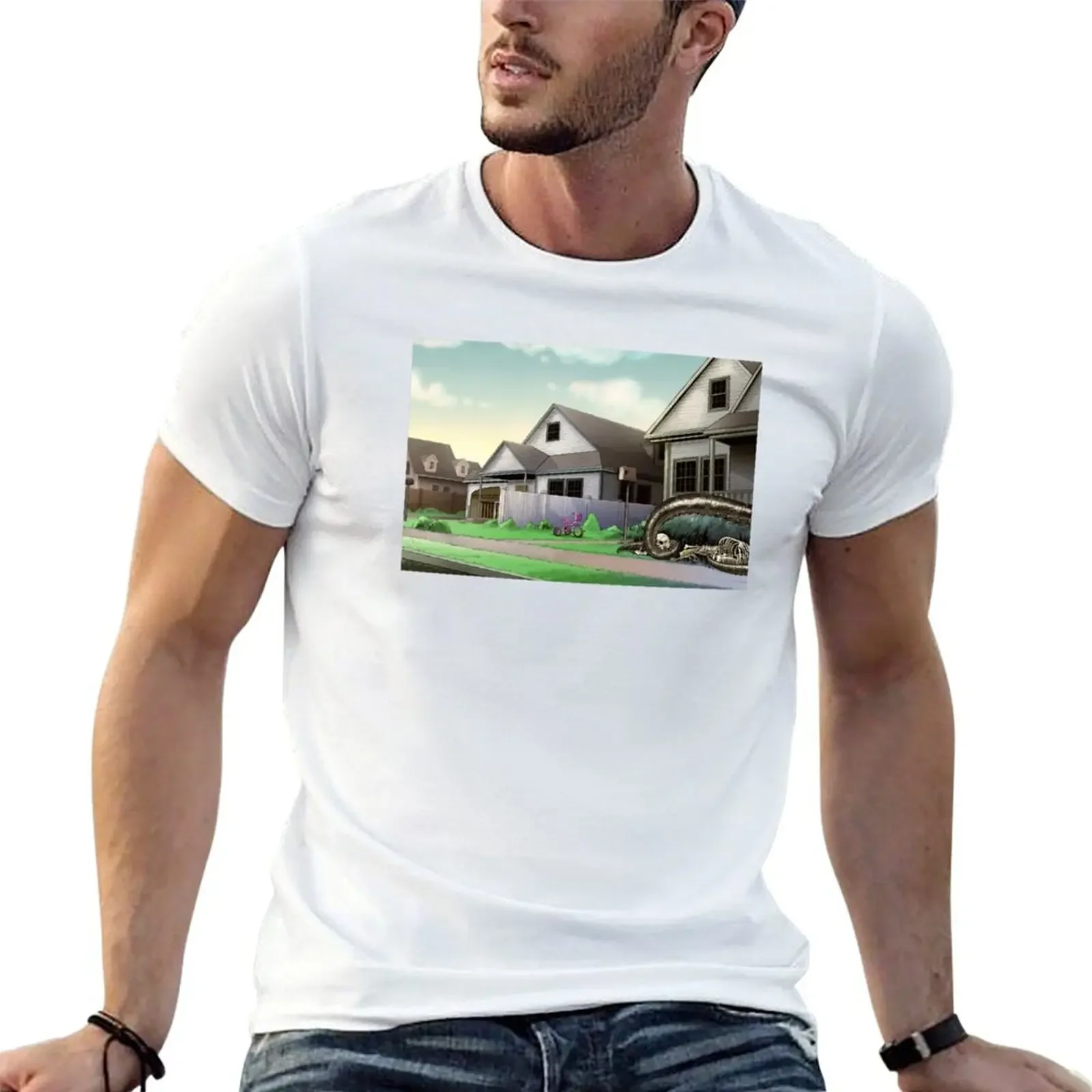 Fox Hollow Town T-Shirt custom t shirt anime t shirts designer shirts T-shirts for men cotton