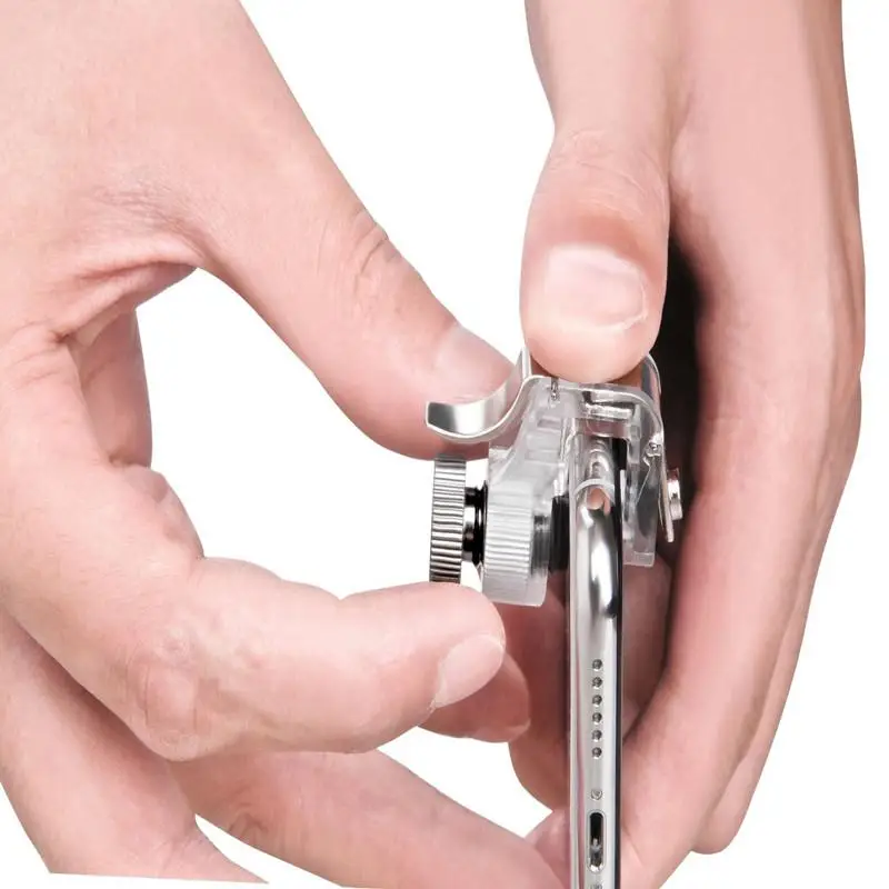 Metat Mobile Phone Gaming Trigger Gamepad Controller for 4.6-6.5 Inches Devices Adjustable Expansion and Contraction