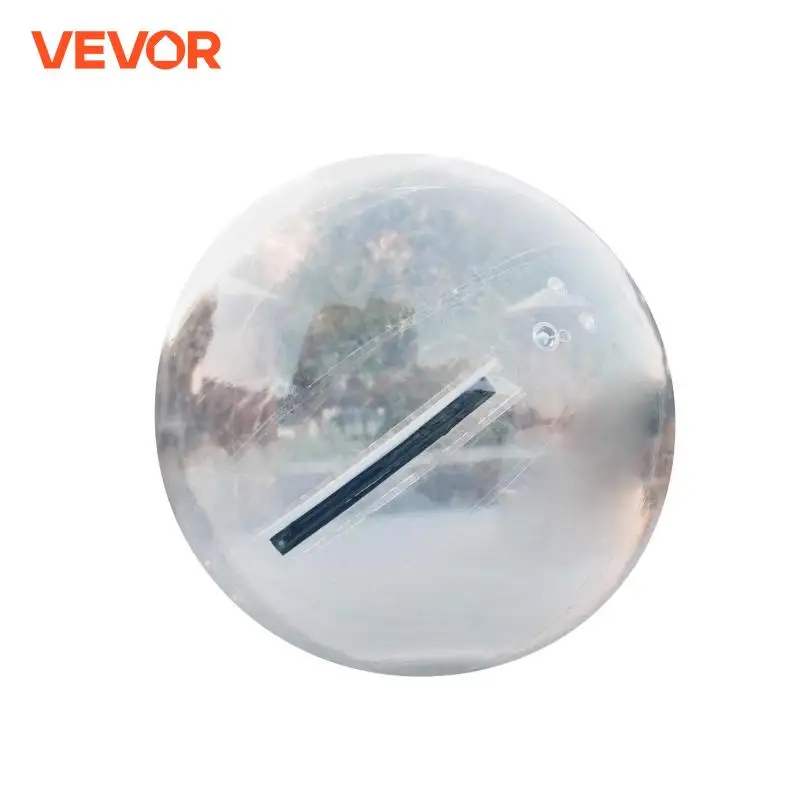 VEVOR 2M Water Walking Ball with Air Blower Pump Inflatable PVC Zorb Ball Waterproof for Amusement Park Swimming Pool