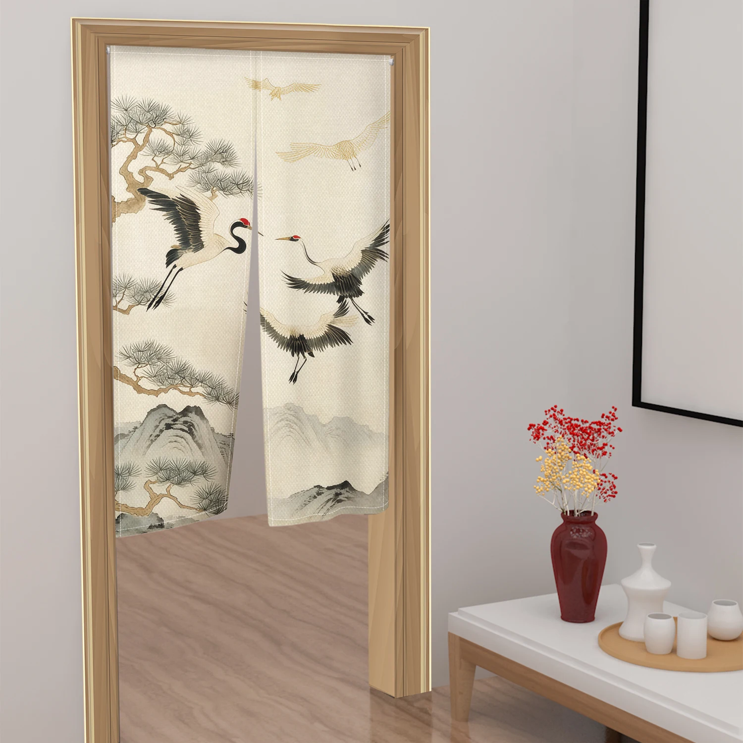 Japanese Style Noren Door Curt - огляд і ціна Noren Curtain Doorway