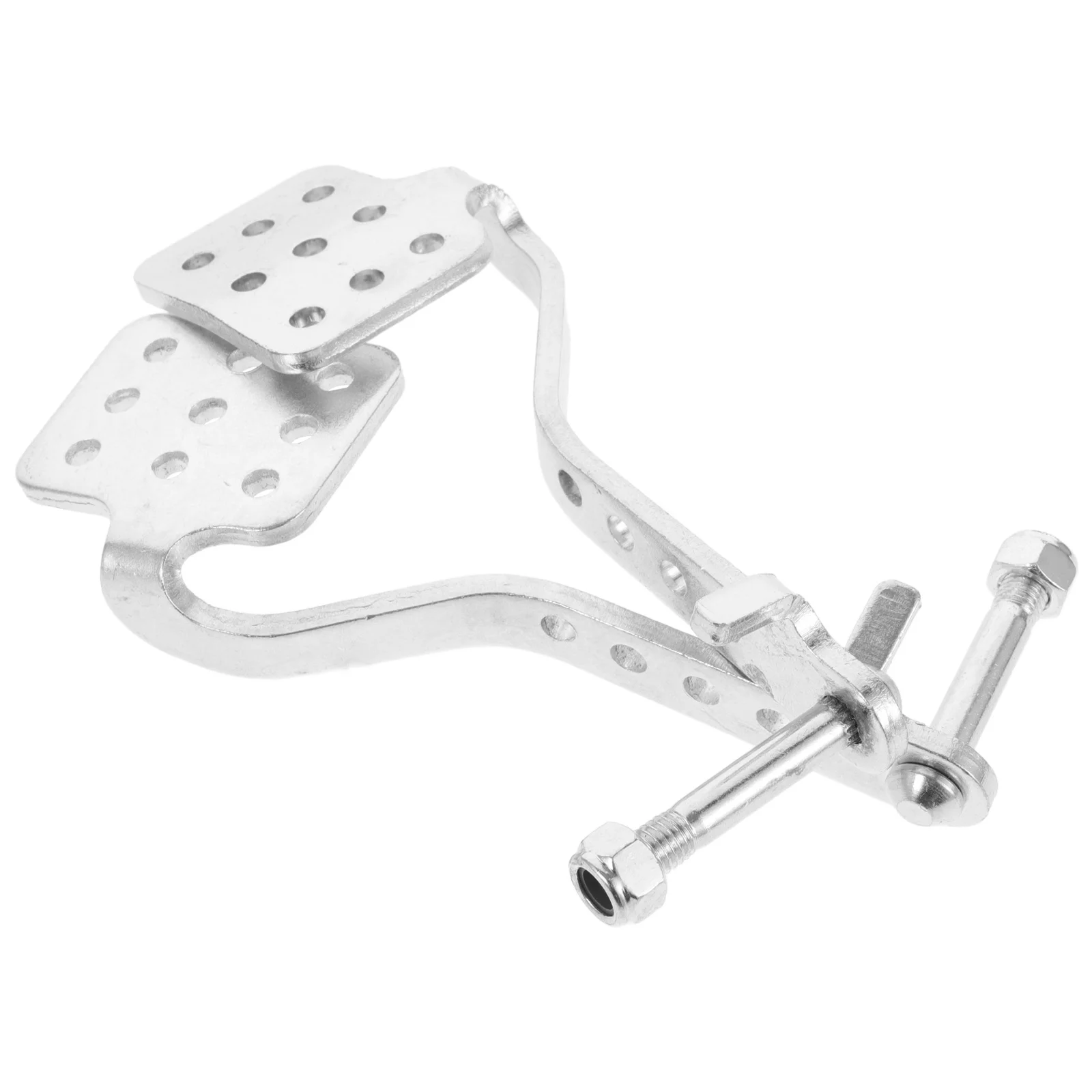 

1Pair Go Kart Throttle Brake Pedals Racing Drift Kit Aluminum Enhanced Handling Durable Accessories Go Kart Throttle Pedal