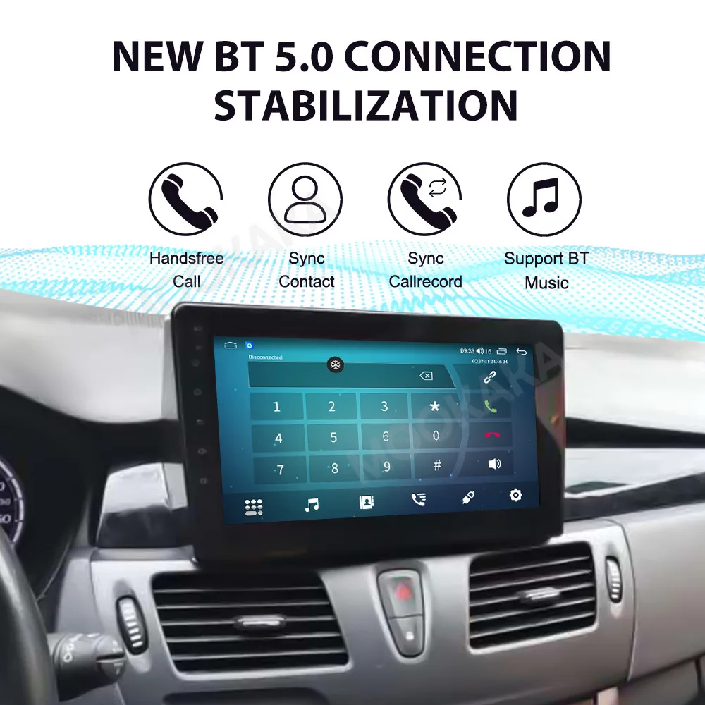 

Car Accessories Radio For Renault Latitude 2011-2015 Android Auto GPS Navigation Multimedia Stereo Receiver Head Unit Offline