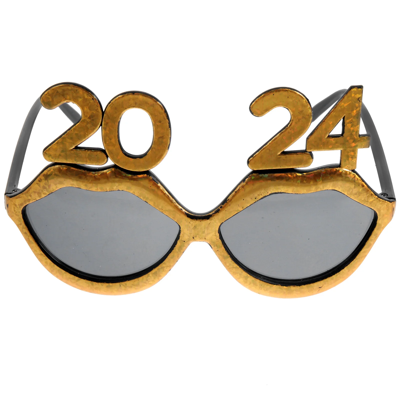 

New Year Glasses 2024 Trendy Plastic Eyewear Party Accessories Festival Decor Funny Costumes Reusable Props Adult