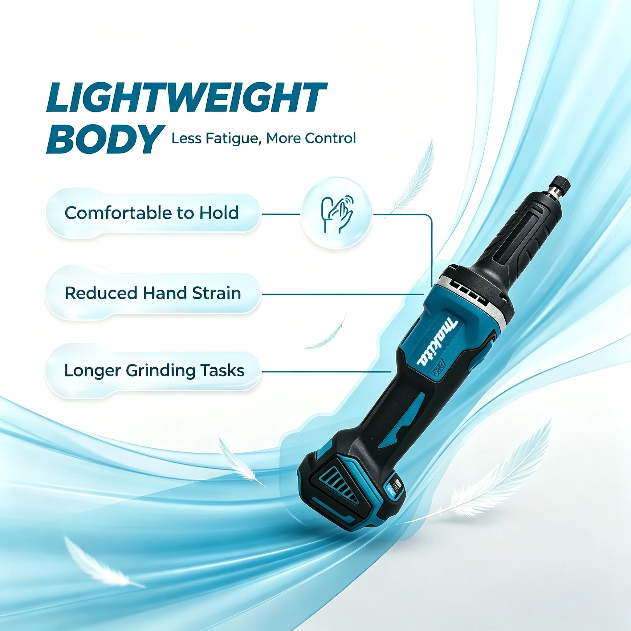makita-brushless-4-speed-grinder-cordless-handheld-3-in-1-tool-for-grinding-polishing-and-engraving（without-battery）