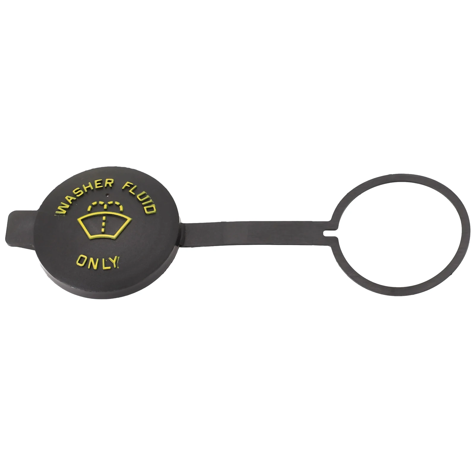 

Washer Fluid Reservoir Tank Cap Front Windshield Plastic Replacement Black F2UZ-17632A For Ford E-150 1992-1996