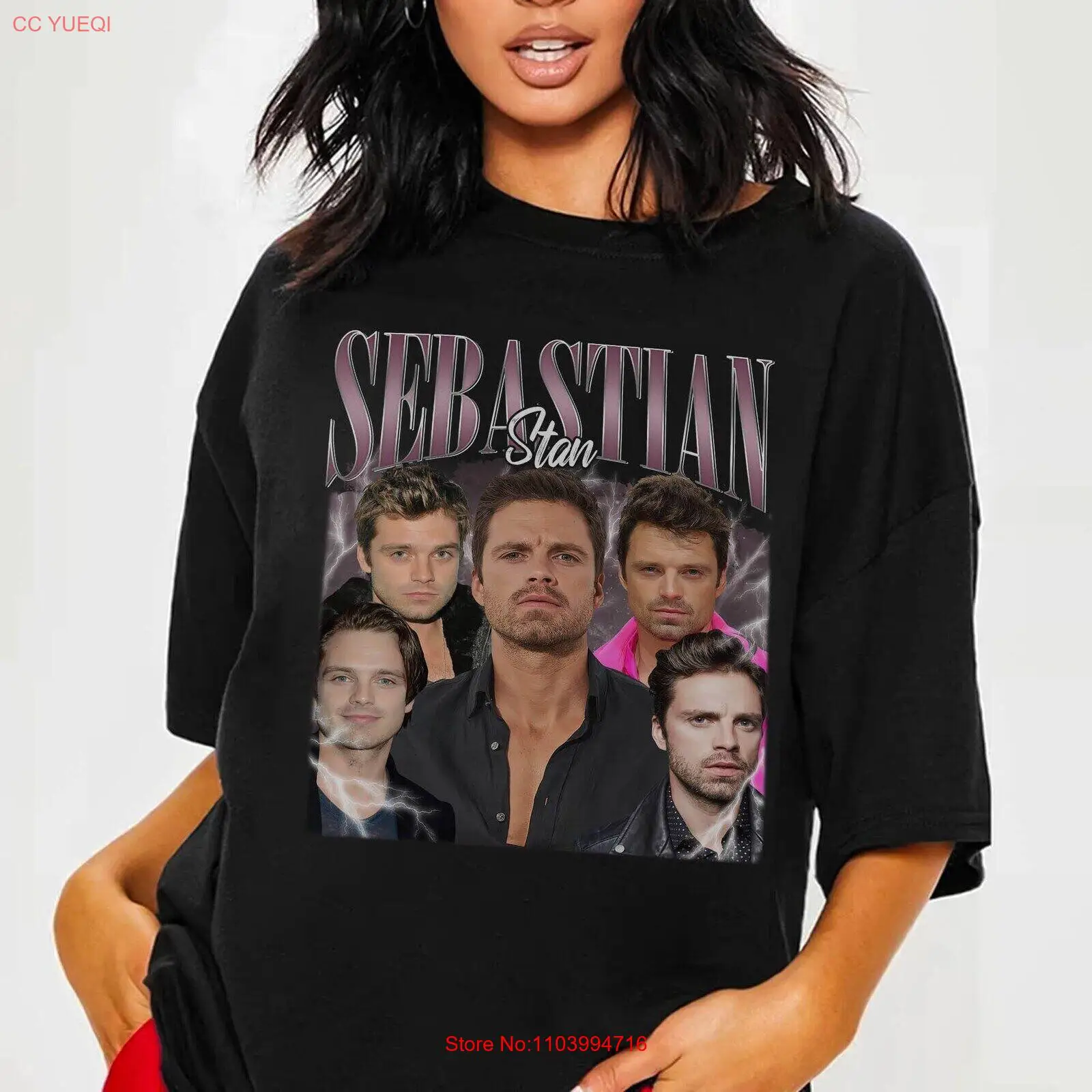 Sebastian Stan Shirt Sebastian Stan Bootleg Shirt Vintage Sebastian Stan Shirt