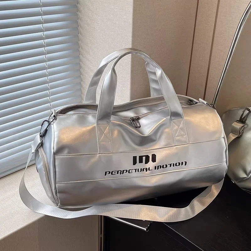 large-capacity-sport-fitness-bag-travel-bag-women's-crossbody-short-trip-bag-wet-and-dry-separation-swimming-bag-lightweight