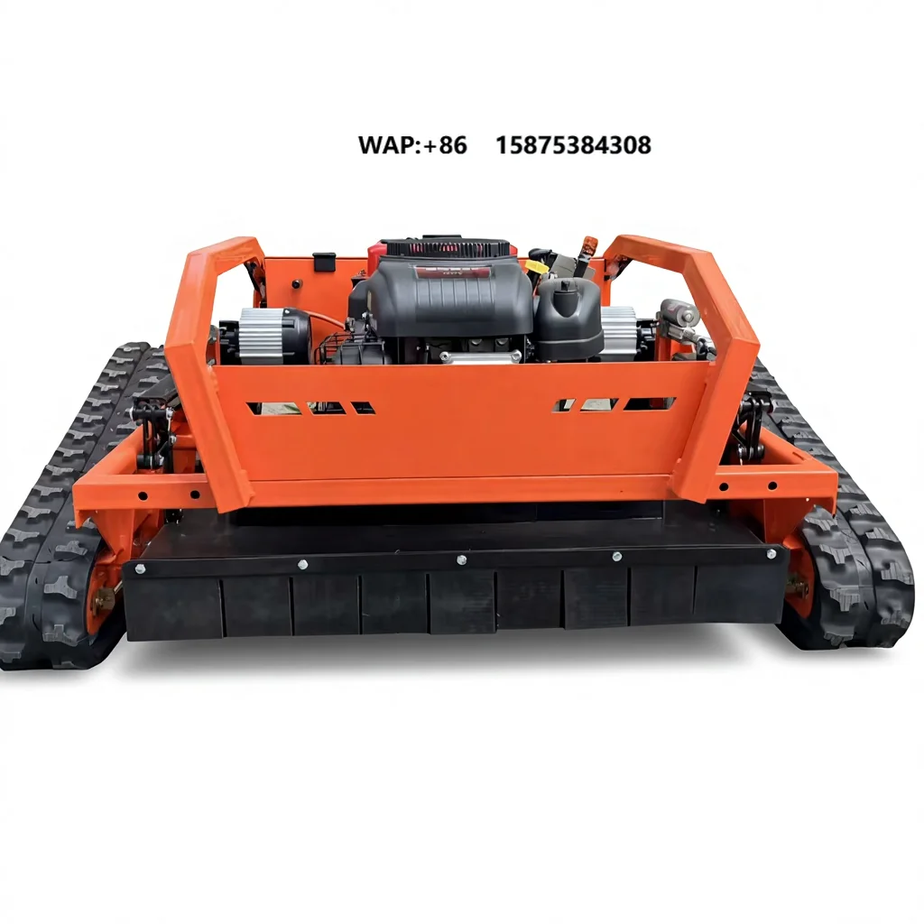 Industrial Heavy-Duty Self Propelled Garden Lawn Mower Professional Automatic Crawler Remote Control Chinese Zero Turn 1000mm