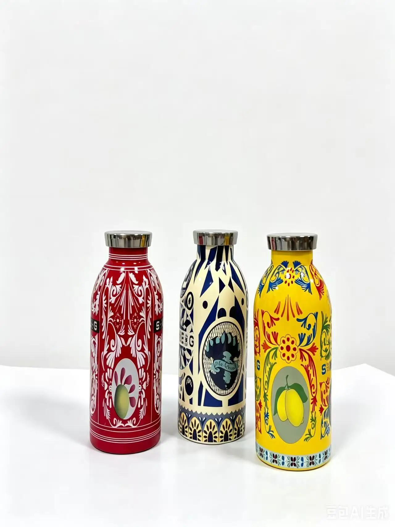 New 4-Color Three-Dimensional Patterned Insulated Cup Made of Stainless Steel Material With High Aesthetic Value And Fashionable
