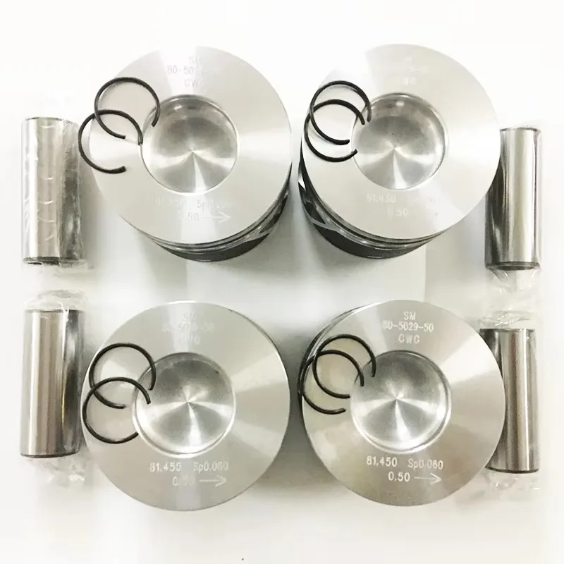 

03G107065C 03G107065E 03G107065J Engine Piston for Audi VW 2.0TDI AZV BKD BKP BLB BMA BMN BMR BUZ Cyl DIA 81.5MM +0.5MM Oversize