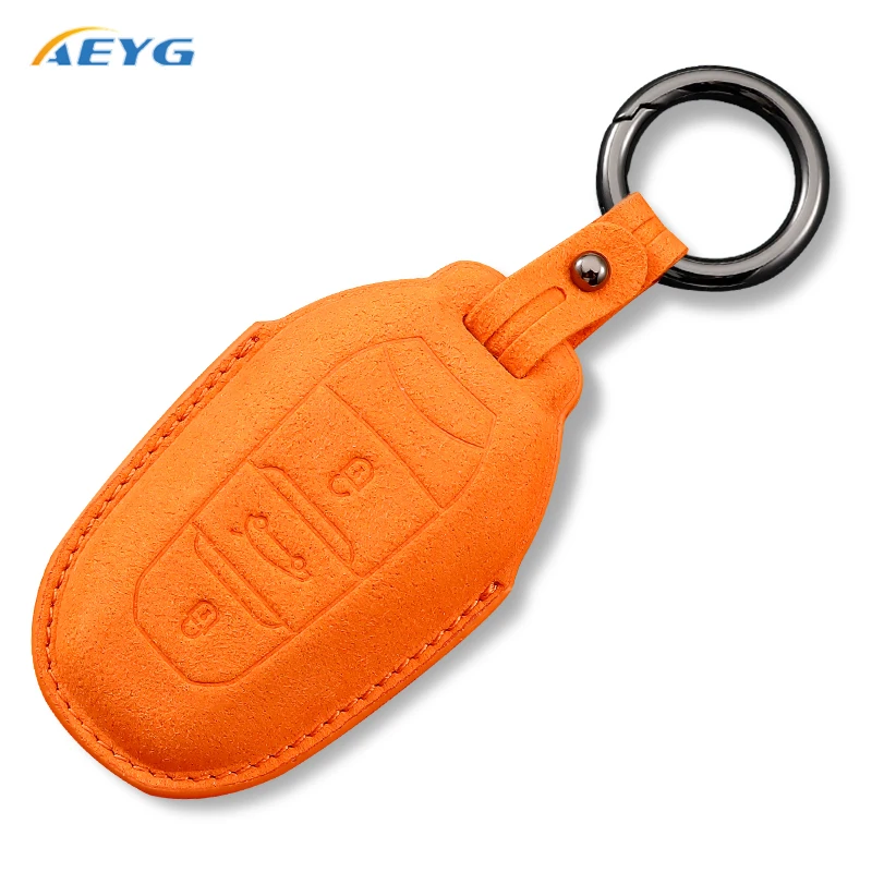 

НОВЫЙ кожаный чехол для ключа автомобиля для Peugeot 2008 3008 4008 5008 308 408 508 Citroen C1 C2 C4 C6 C3-XR Picasso Grand DS3 DS5