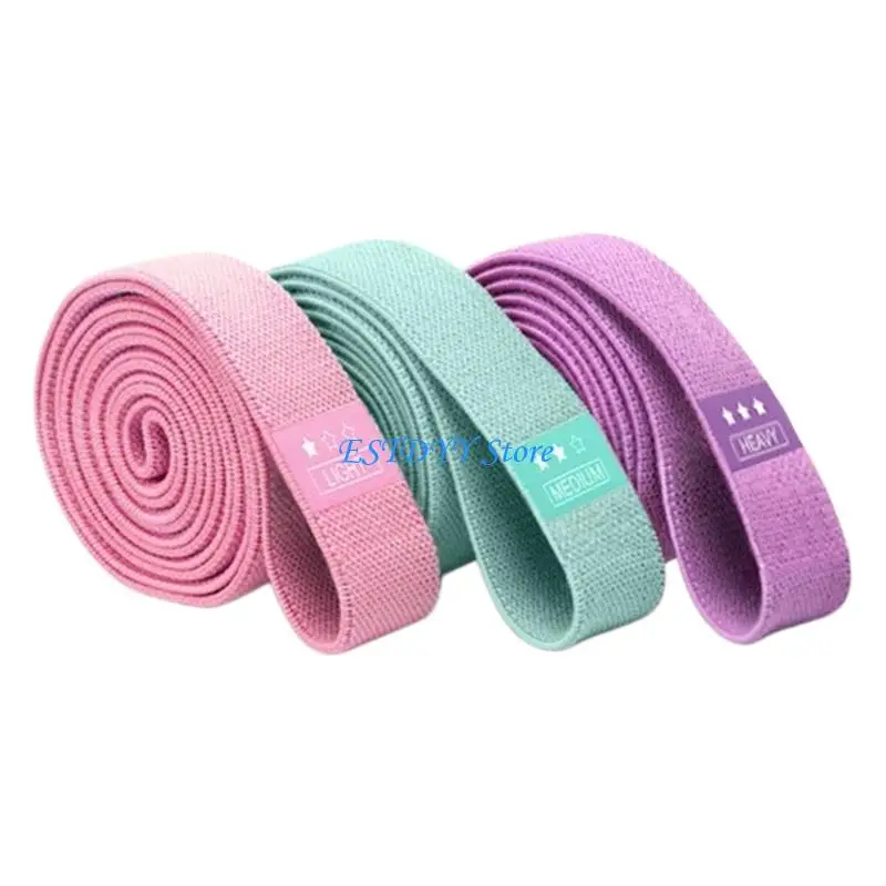 G6DE Professional Hip Exercise Band Nonslip For Gym Offering Color Coding Tensions