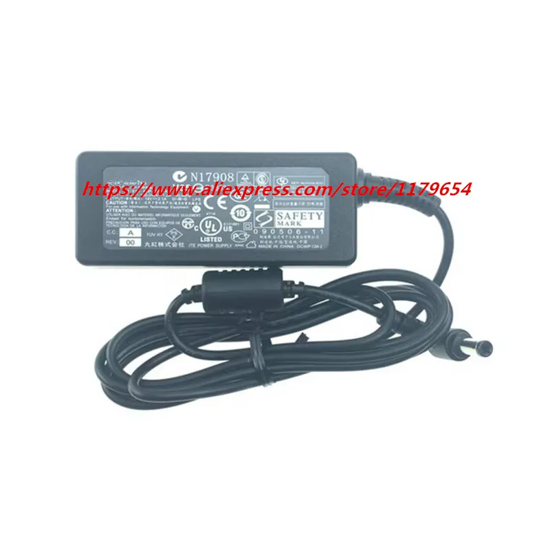 ACDC-asus LCDモニター用アダプター充電器,純正,19v,2.1a,5.5x2.5mm
