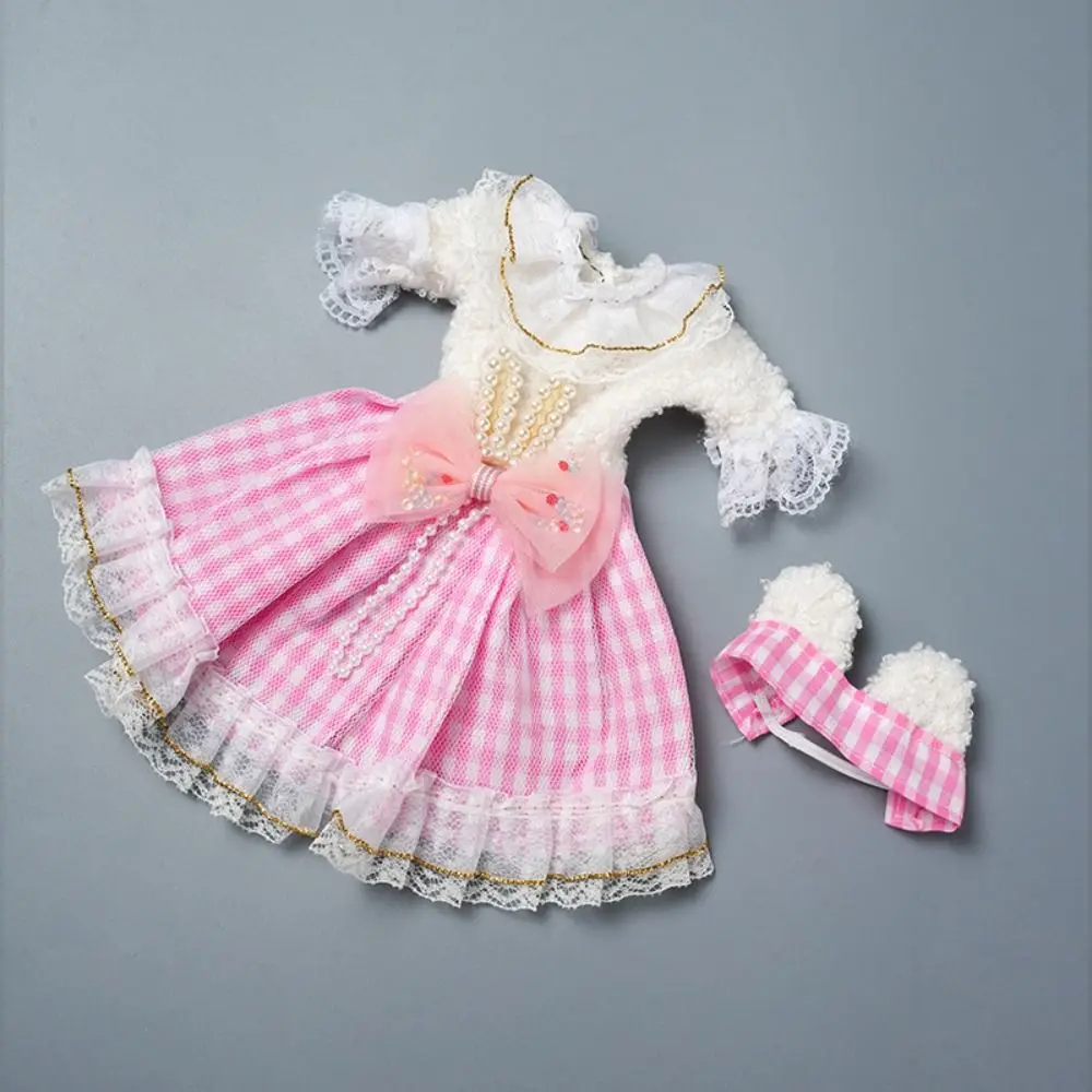 Vestiti per bambole BJD 1/6 dall'aspetto gradevole Lolita Squisito bambola da 30 cm Abito da principessa con bretelle Elegante adorabile vestito da bambola BJD da 30 cm