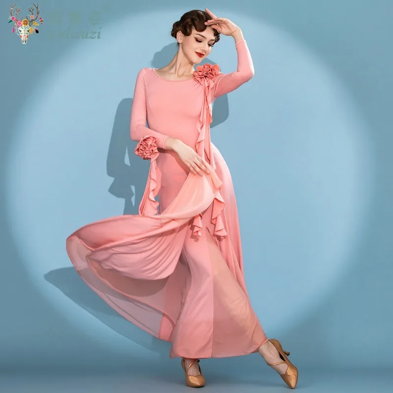 cotton dance dress Cotton Candy: Ballroom Latin Dance Dress With Swarovski Crystals