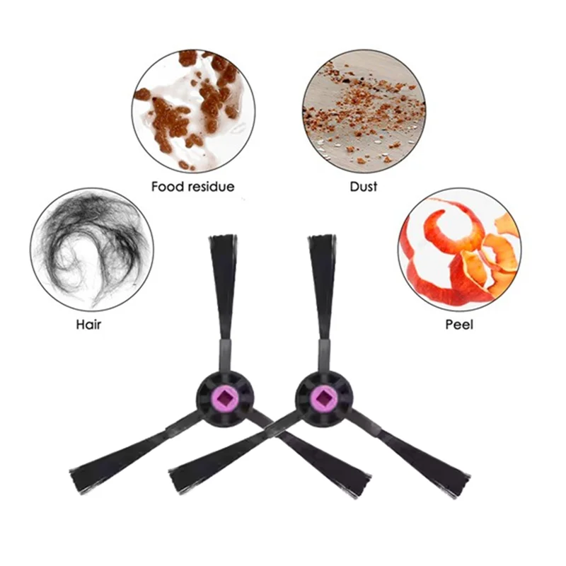 9M-для JONR P20 PRO комплект аксессуаров для пылесоса, боковая щетка, эффективные запасные части для чистки, 8 шт.