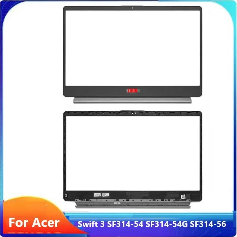 Imagem -05 - Meiarrow-lcd Capa Traseira Moldura Frontal Tampa Superior Caixa Inferior Cinza Novo Original Acer Swift Sf31454 Sf314-54g Sf314-56