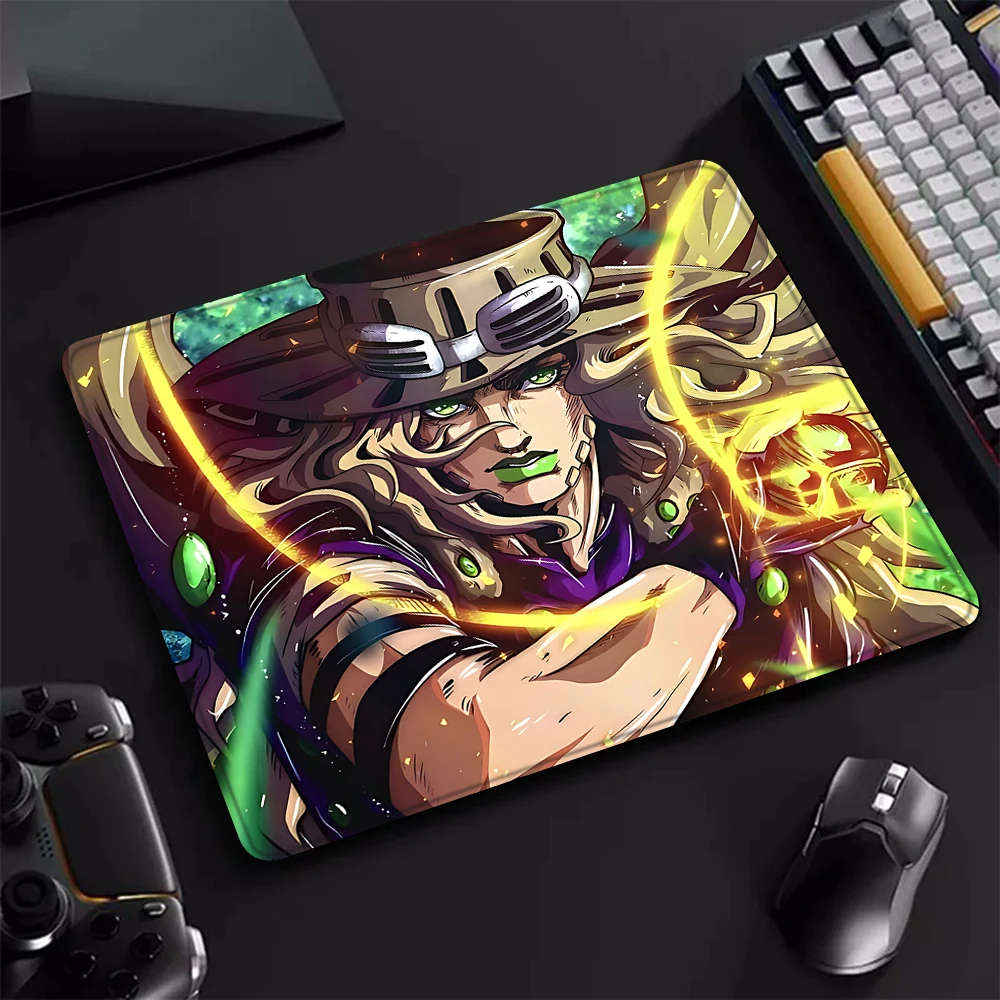 JoJo's Bizarre Adventure Gaming Mouse Pad XS Small Mousepad For PC Gamer Desktop Decoration Office Mouse Mat Deskmat Rug