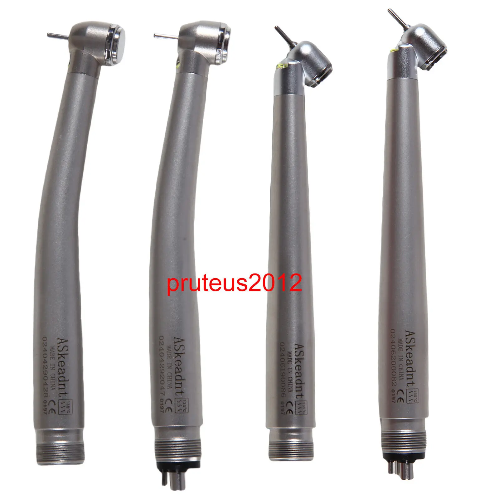 

Kavo Style Dental Fiber Optic LED 45 Degree Surgical/High Speed Handpiece Push Button 2/4Hole