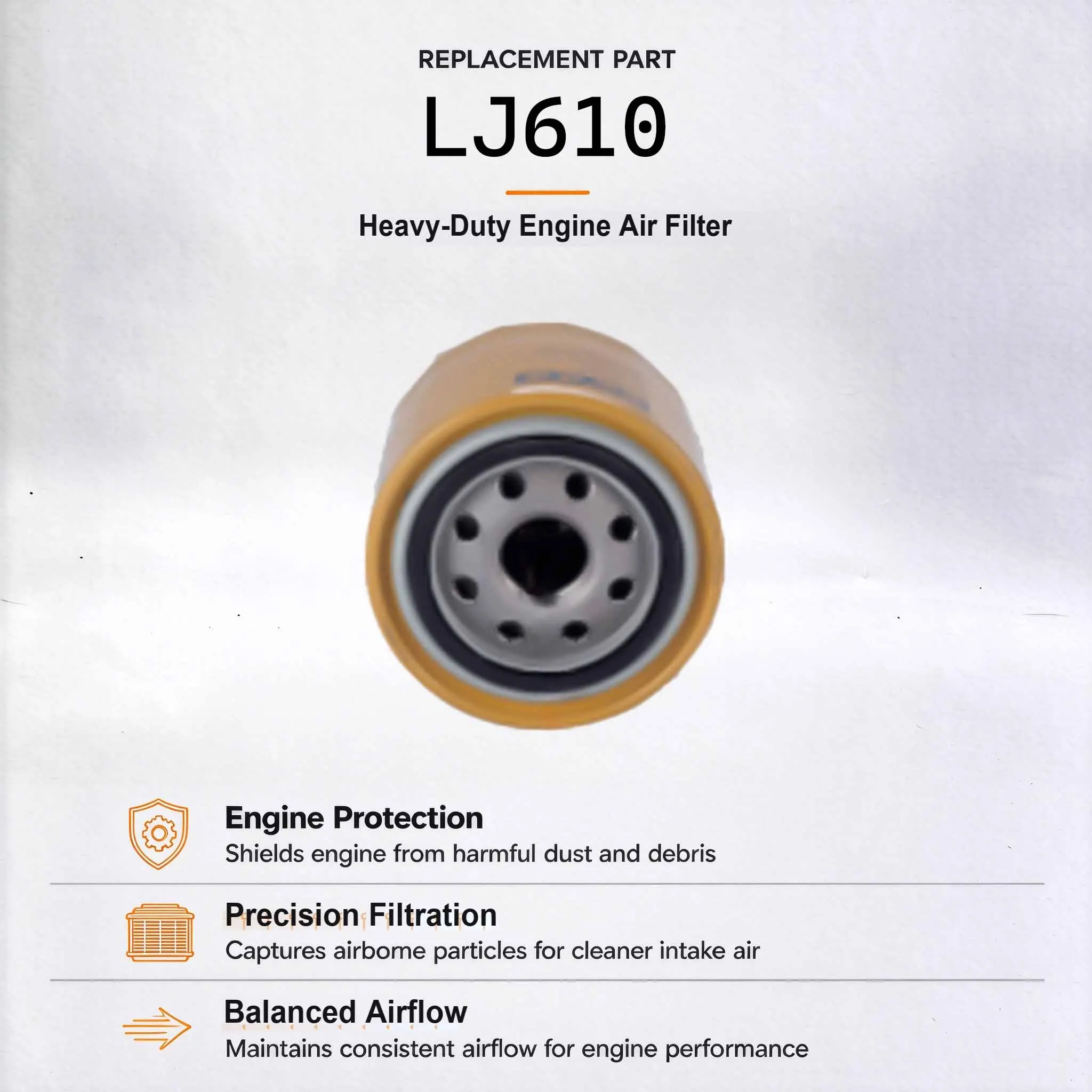 new Oil Filter 600-211-6630 for Komatsu PC60-3 PC60-3 PC60-5 PC60-6 PC70-7 PC75-1 PC78-5 PC80-3 PC88 PC90 PC100-2 PC100-3