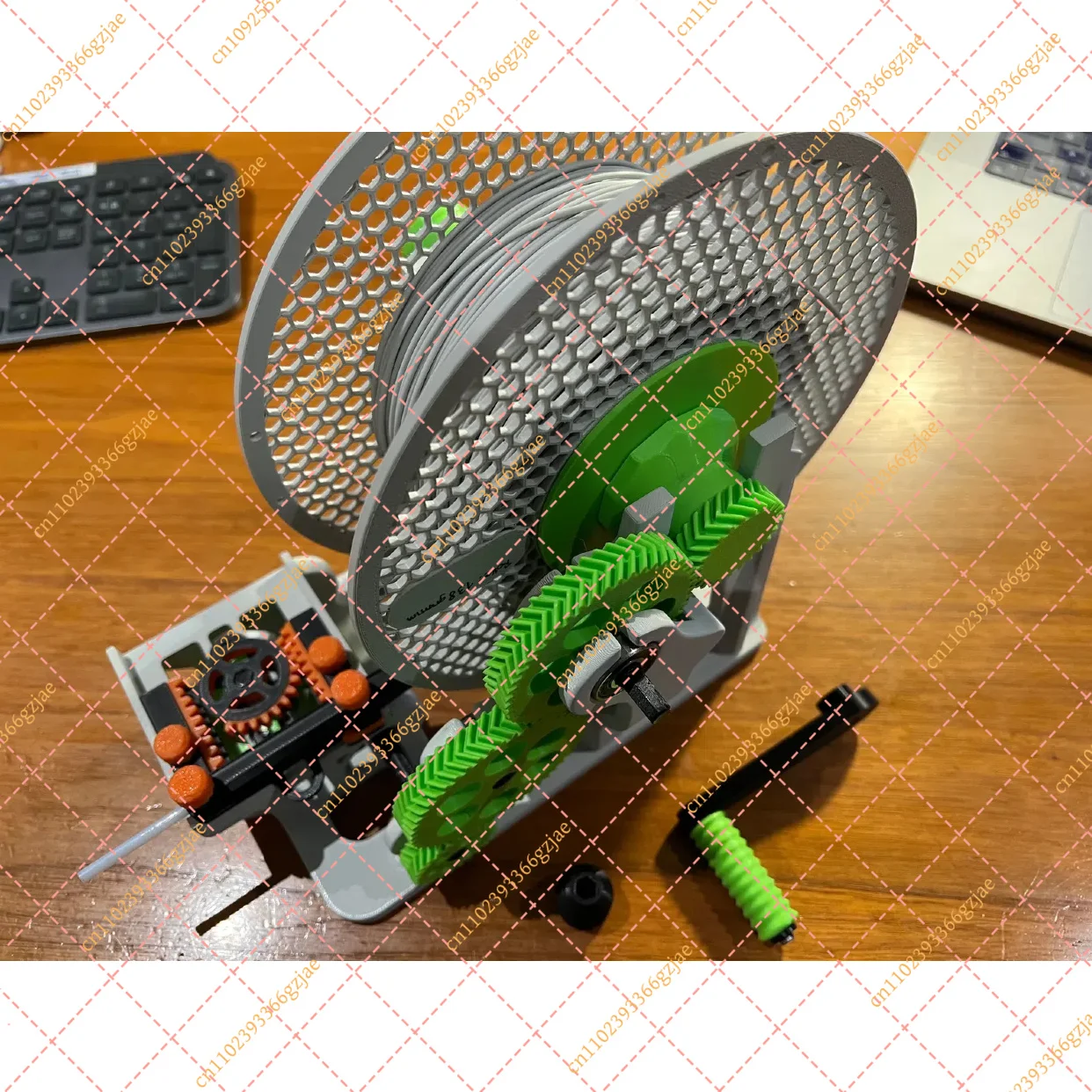 Filament Spool Winder for Bambu Lab P1S / X1 / X1C / P1P Assembled Filament Spool Switcher for Bambu AMS UPGRADED Accessories