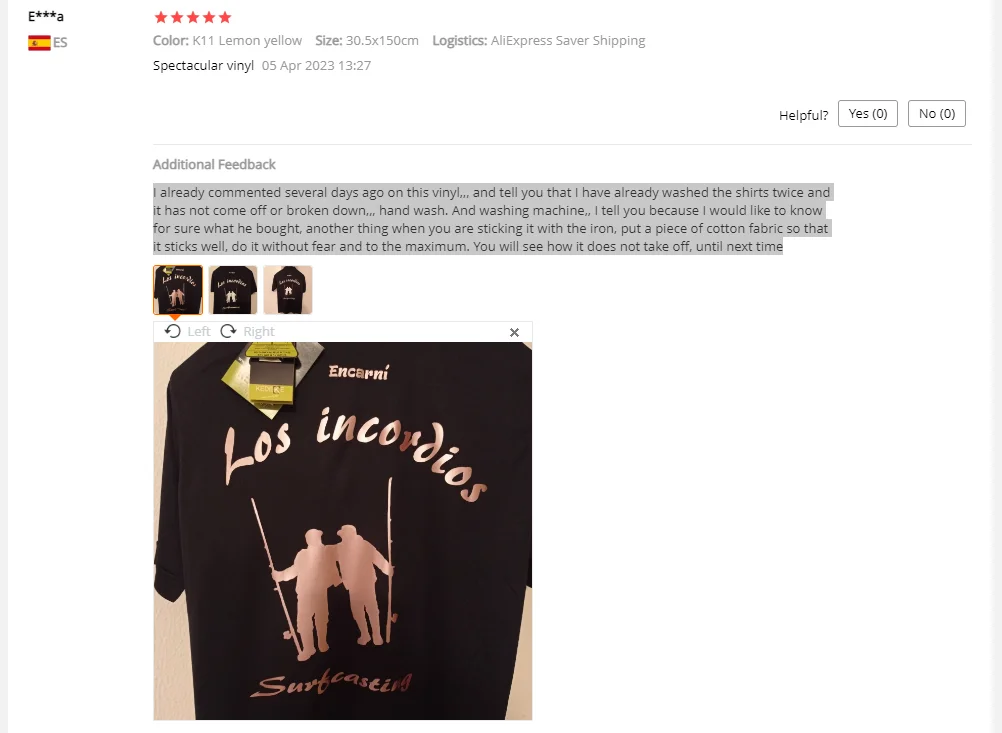 1 Rolle 30,5 cm x 50/100/150 cm PU-Wärmeübertragungsfolie zum Schneiden von dekorativen Filmmustern für T-Shirts zum Aufbügeln mit HTV-Druck – Detail 4