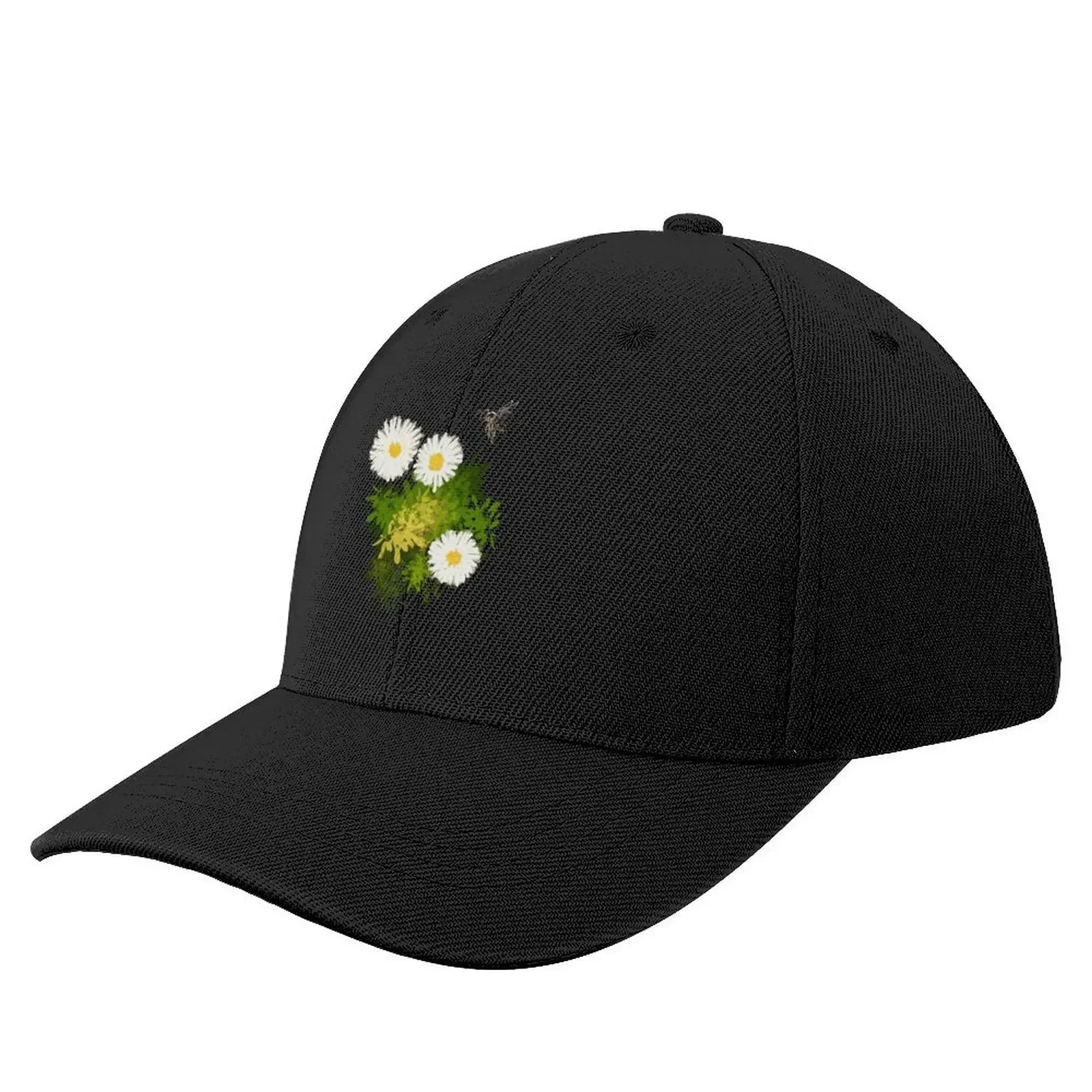 Flowers and Bee Baseball Cap Military Tactical Cap New Hat Sun Hat For Children cute Men's Hats Women's