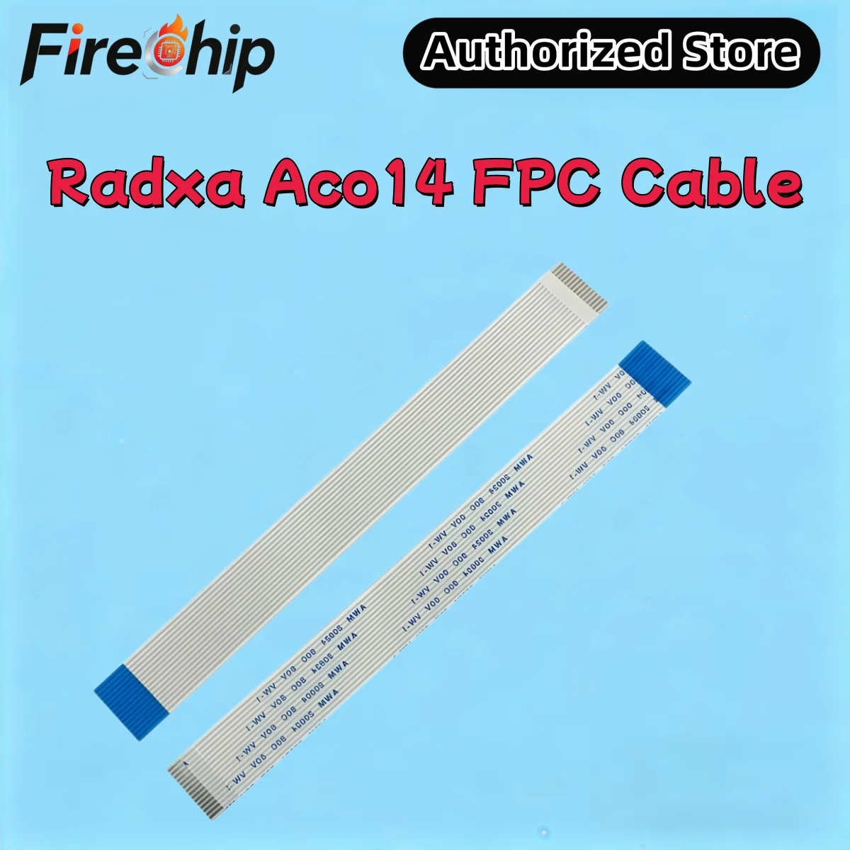 FireChip Radxa AC014 FPC Cable, Designed for Radxa 4SE/3C/Q6A Support of RPI Camera & 5inch/7inch Screen & Radxa Camera 8M 219