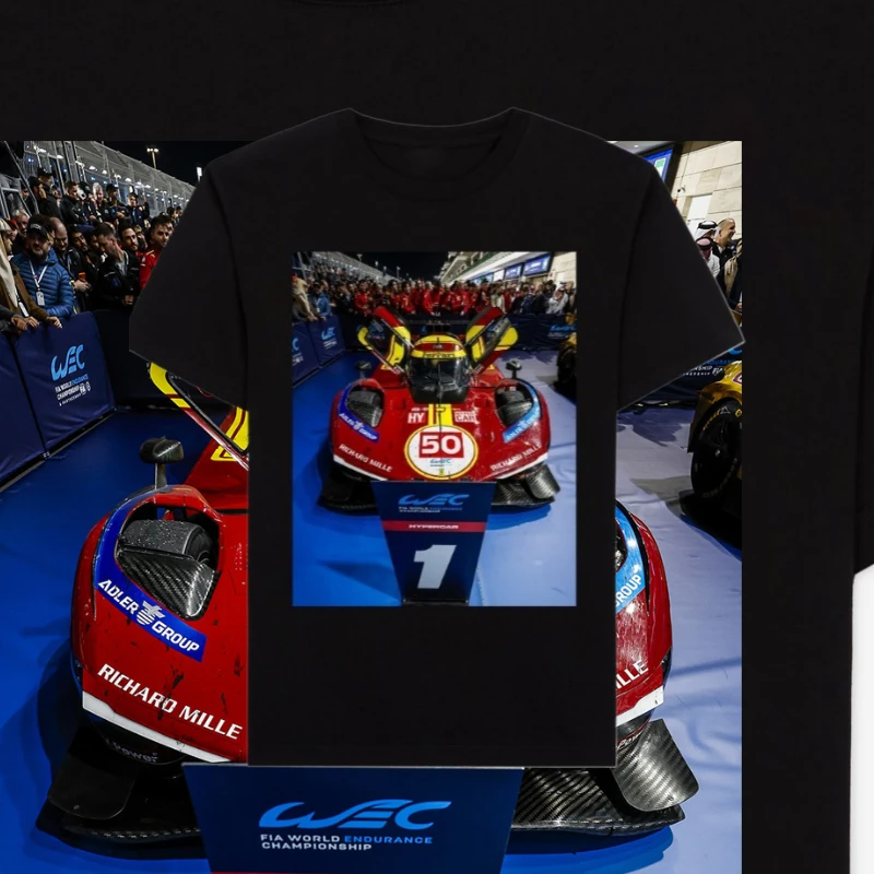 

2025 WEC Qatar Vintage Tee Men Y2K Retro Graphic Oversized Cotton Funny Racing T-Shirt Unisex Streetwear Must-Have