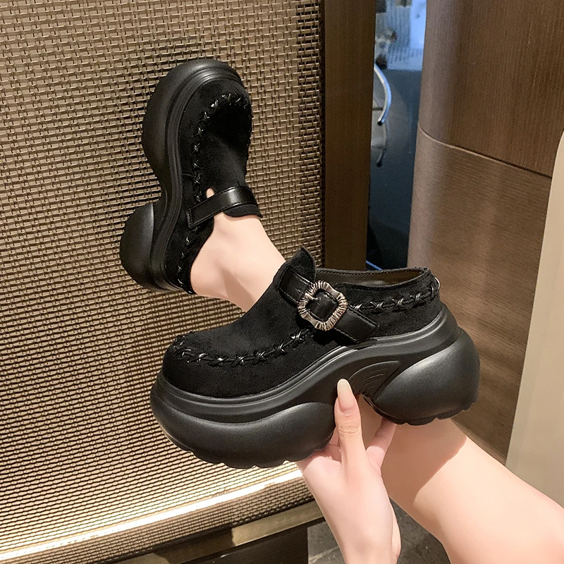 New Women's Suede Hand Stitch - Women'S Shoes Hands Free 评论和价格