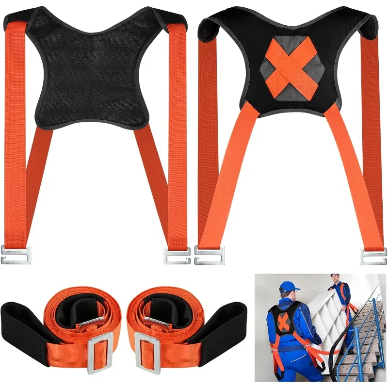 Furniture Moving Lifting Straps Shoulder Labor Saving Moving Harness Belt Transport Carry Strap Fridge Sofa Cabinet Hand Tools