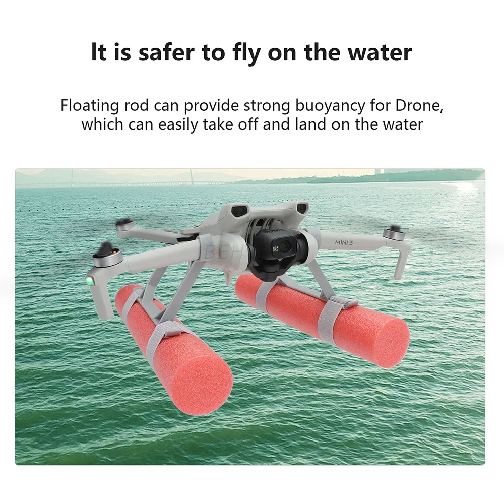 Landing Skid Float Kit Expansion For DJI Mini 4 Pro/Mini 3 PRO/Mini3 Drone Water Landing Gear On Water Training Gear Accessories