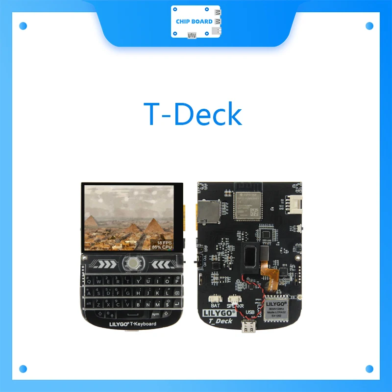 T-Deck ESP32-S3 LoRa Module 2.8 inch LCD Development Board LoRaWAN Long Range 433MHz 868MHz 915MHz With WIFI Bluetooth