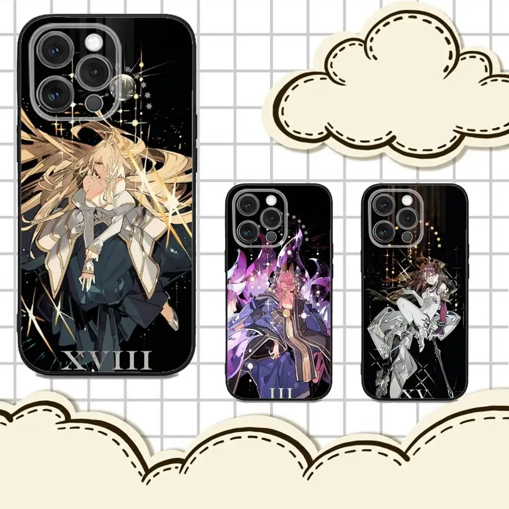 

Fate-Grand-S Order Anime Phone Case For iPhone 16e,16,15,14,13,12,11,Pro,X,XS,Max,XR,Plus,Mini Soft Black Cover