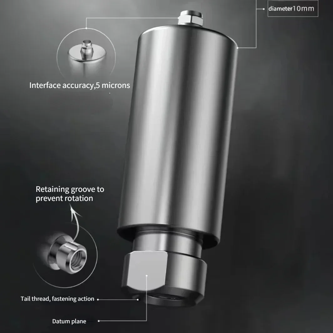 

Стоматологический готовый титановый имплантат CAD CAM 10 мм на заказ, титановая заготовка Osstem Dentium DIO Megagen