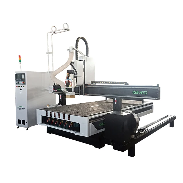 Machine de gravure sur bois, routeur à bois Atc, axe 4 CNC