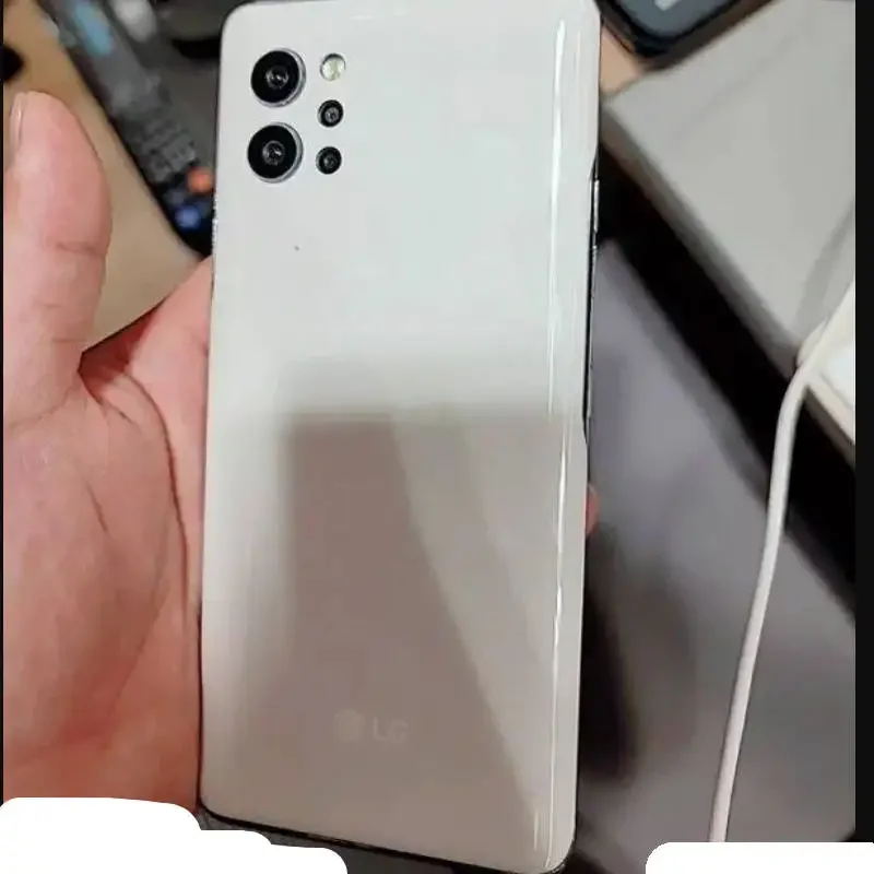 هاتف LG Q92 الذكي Snapdragon 765g شاشة 6.7 بوصة LCD 4000mAh 48MP + 32MP كاميرا نظام جوجل 4g/5g هاتف مستعمل