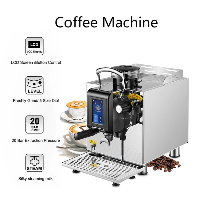 CM-079 macchina da caffè automatica con pompa dell'acqua ad alta pressione da 20bar per caffettiera Home Office 220V
