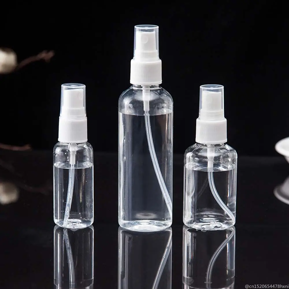 Quality Mini Water  Bottle Dispensing spray Makeup Plastic Refillable Bottles Spray Bottle Cosmetic Sprayer Atomizer
